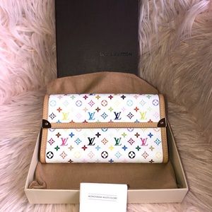LOUIS VUITTON Multicolore Porte Tresor Intl Wallet